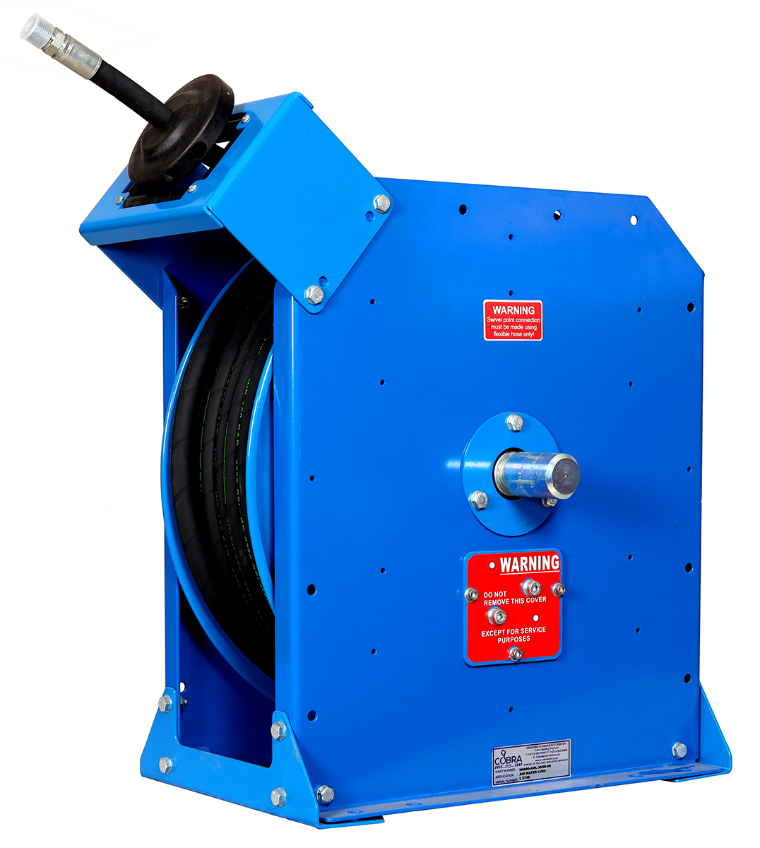 Cobra Hose reel NS600-AWL-30/08-OB c/w hose